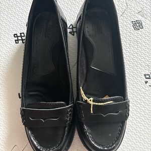 G.H. Bass & Co. Women's Black Leather Loafers